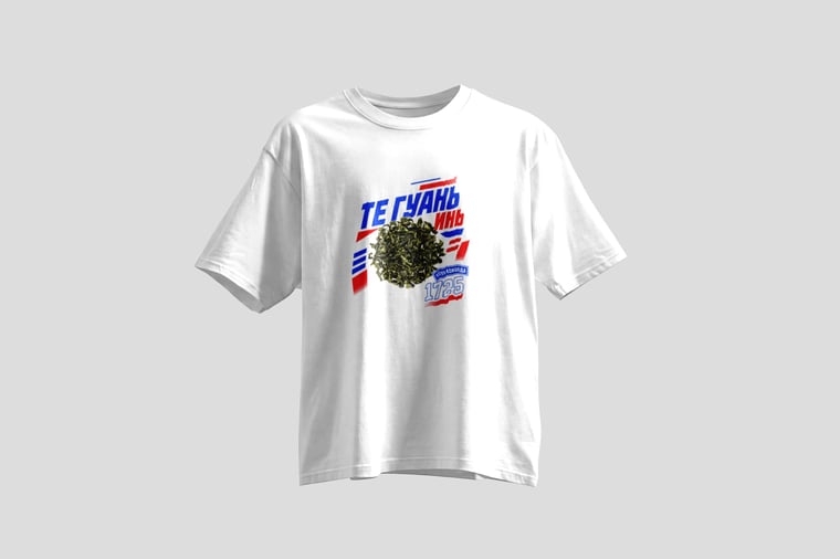 Tee — Floral Tie Guan Yin
