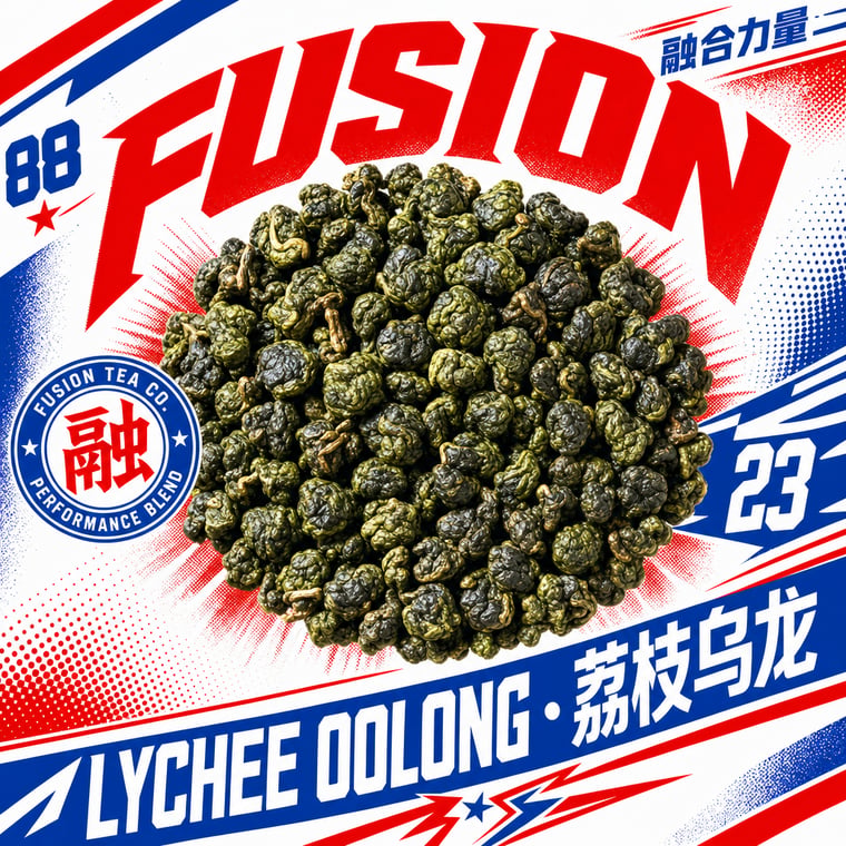 The design — Lychee Oolong