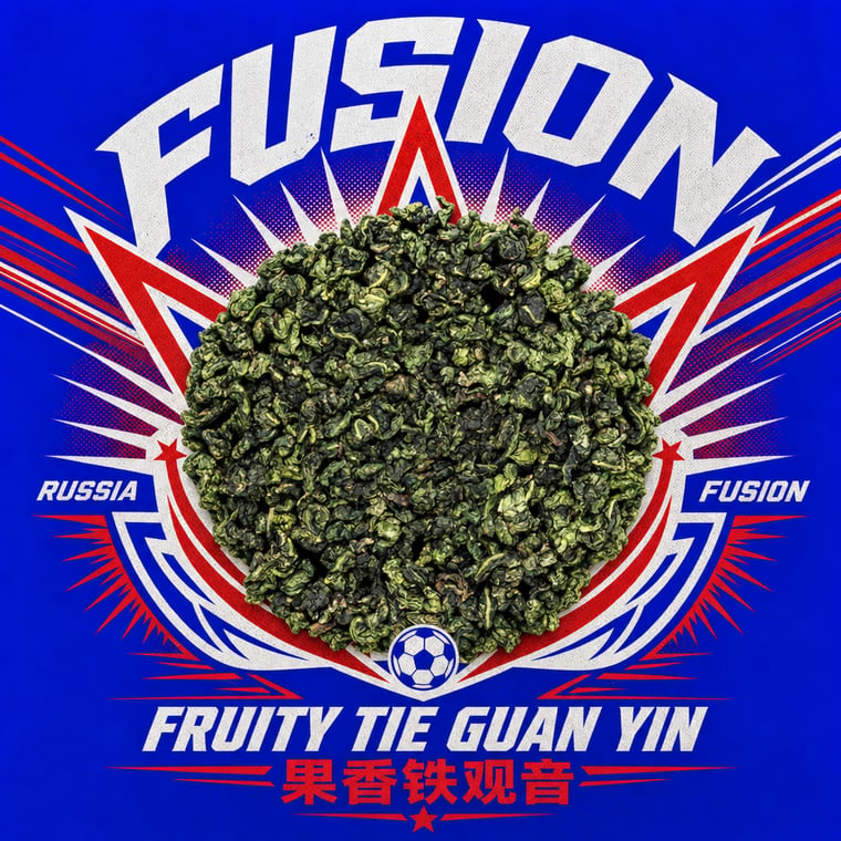 The design — Fruity Tie Guan Yin