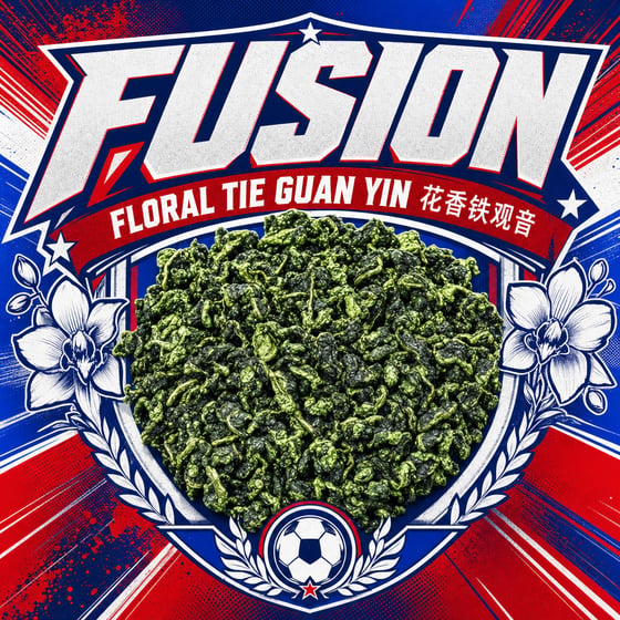 Floral Tie Guan Yin