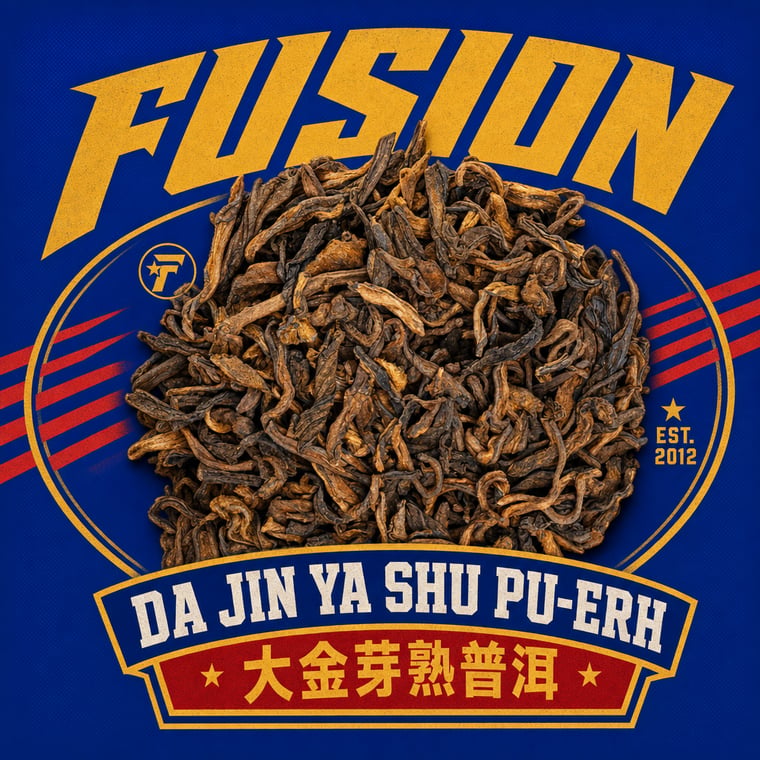 The design — Da Jin Ya Shu Pu-erh